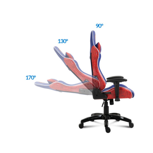 Silla Gamer Level Up Superman Metrópolis DC Comics - Imagen 2