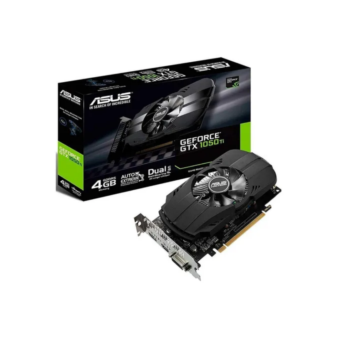 Placa de video ASUS 4 GB DVI HDMI GTX 1050 TI - Imagen 2