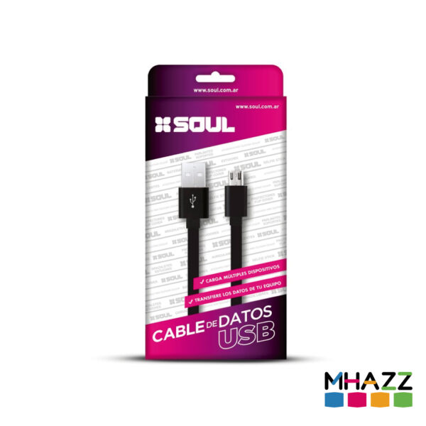 Cable Micro USB Soul 2m