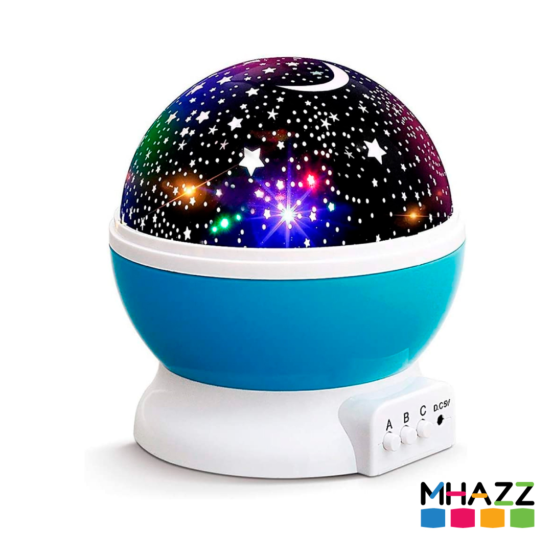 Lámpara Proyector Estrellas Usb/Pilas – MHAZZ