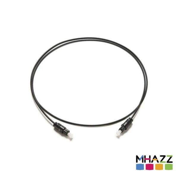Fibra óptica audio digital 1m genérico - Imagen 2