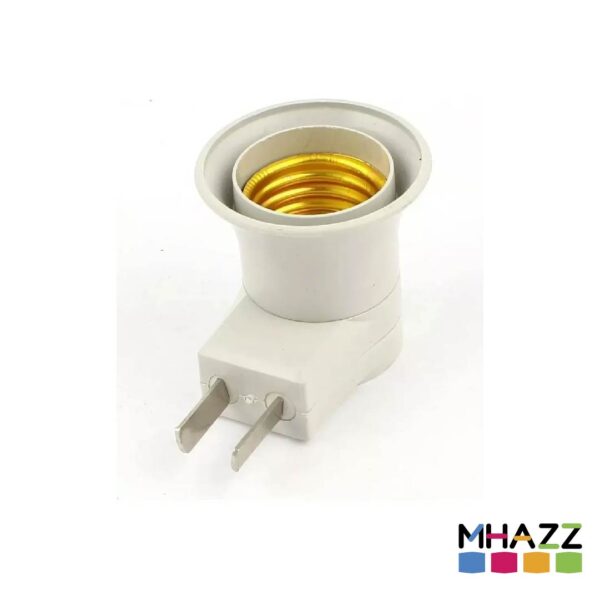 Portalámpara adaptador enchufe velador