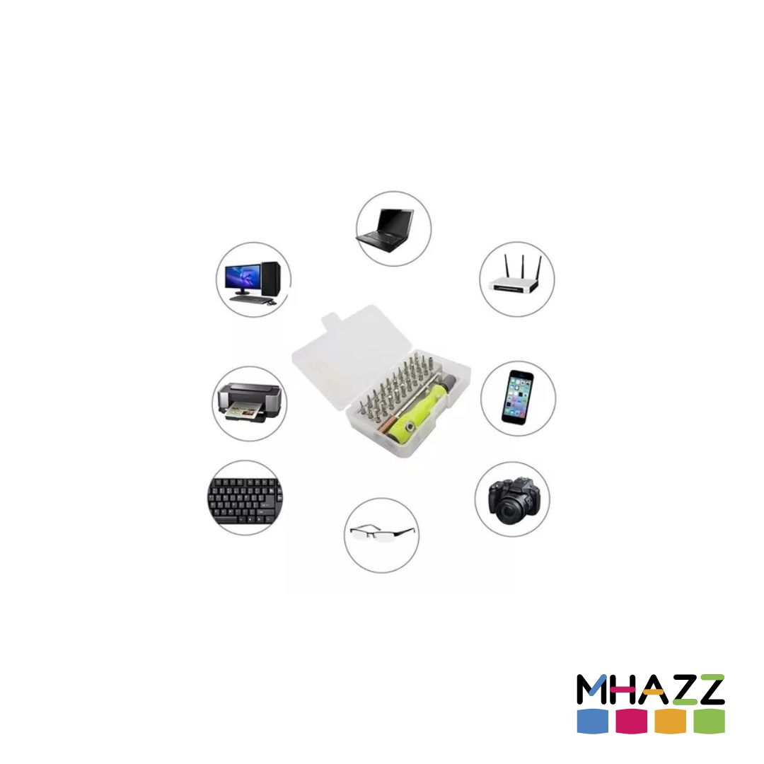 Kit Destornillador 32 En 1 Notebook/Celulares/Computadora/Pc - Imagen 2