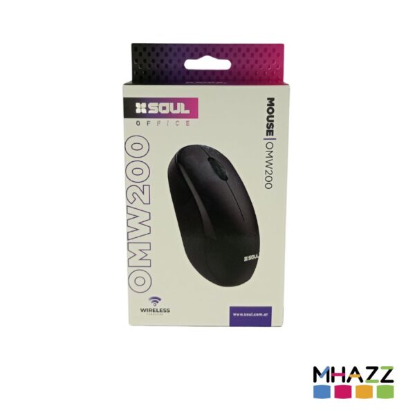 Mouse Inal. Soul W200 Negro