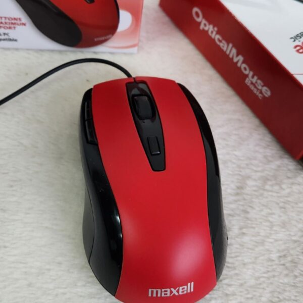 Mouse Maxell Mowe-105 - Rojo - Imagen 2
