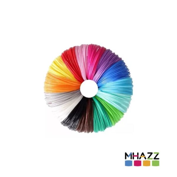 Filamento Para Lápiz 3d de 5 Metros - Variedad de Colores