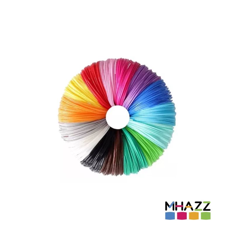 Filamento Para Lápiz 3d de 5 Metros - Variedad de Colores