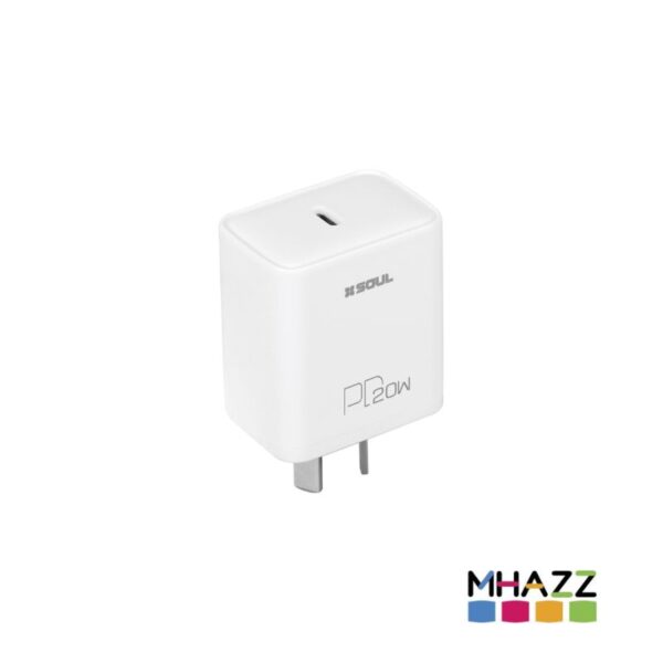 Cargador Soul PD 20 W Tipo C a Lightning - Imagen 2