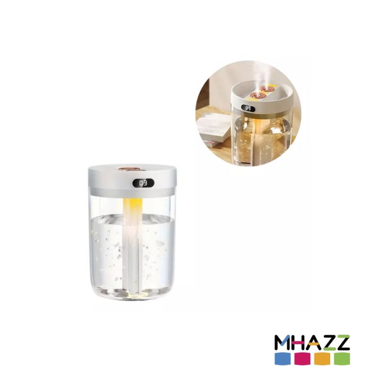 Humidificador Doble Difusor Aromatizante