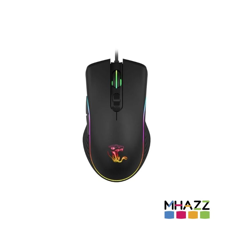 Mouse Gamer Constrictor Amarali Rgb 3200 Dpi - Aiwa