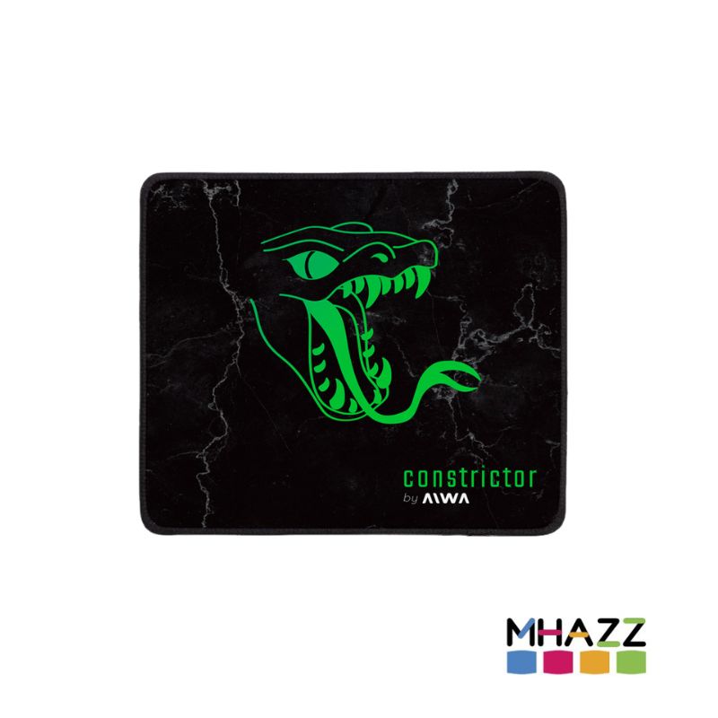 Mouse Pad Gamer Aiwa Constrictor Antideslizante - Negro